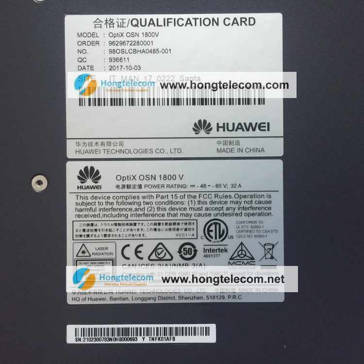 Φωτογραφία Huawei OSN1800 V